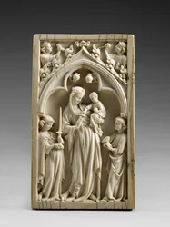 Virgen y Niño en la Gloria
